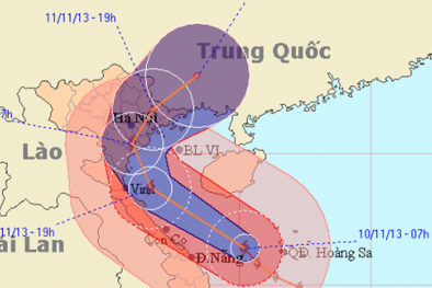 Bão số 14 có vào Hà Nội?